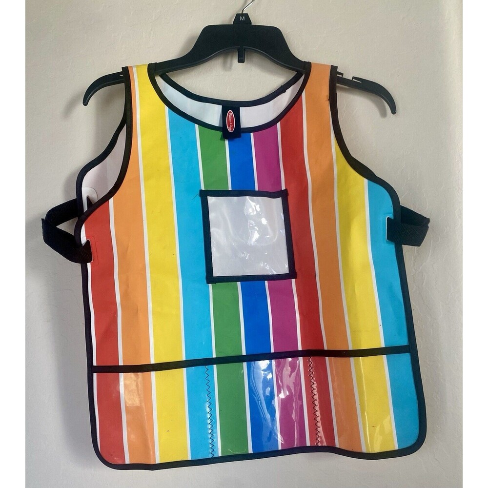 Melissa & Doug Art Essentials Artist Smock - One Size Fits All- Toddler- Kids-